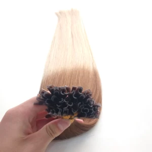Cina Double Drawn Top Grade Ombre Nail Tip Fusion Hair produttore