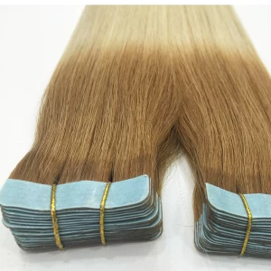 China Double Drawn Wholesale Super Tape tape in hair extention manufacturer