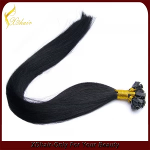 Cina Capelli punta piatta doppio disegnato capelli remy di 100% dei capelli umani della cheratina produttore