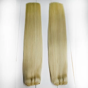 Китай Double drawn human hair weaving brazilian hair extension производителя
