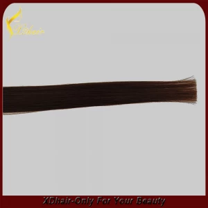 중국 Double drawn  tape in hair extentions 제조업체