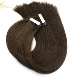 China Double weft full cuticle wholesale european cuticle hair skin weft Hersteller