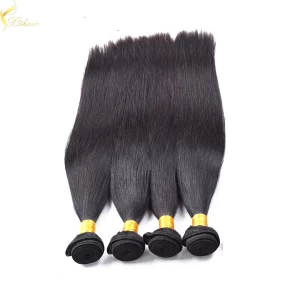 China Dyeable high quality 20 inch virgin remy hair extensions hair weft human manufacturer