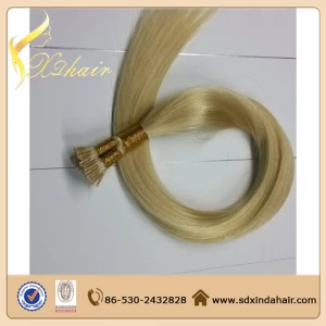 Chine Factory Price Double Drawn brazilian Remy i tip hair extensions wholesale fabricant