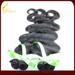 An tSín Factory Wholesale Human Hair, Cheap Brazilian Hair Weave, Body Wave remy Hair Brazilian Human Hair Extension déantóir