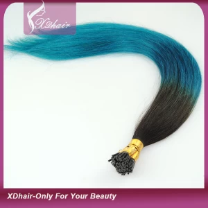 China Factory price i tip brazilian hair extension, i-tip human hair extension fabricante