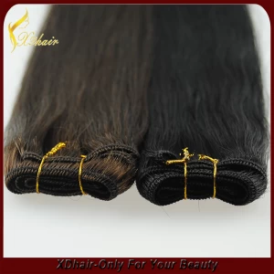 China Fonte da fábrica 100% 5A 20 polegadas remy virgem cabelo brasileiro de trama fabricante