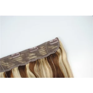 Chine Factory supply stock human hair extension brown flip in human hair fabricant