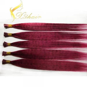 中国 Fashion style good sales virgin remy stick tip hair indian hair 制造商