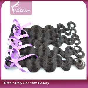 China Fast Deliver 100% Human Hair No Blend Hair Extension Double Weft Hair Weave manufacturer