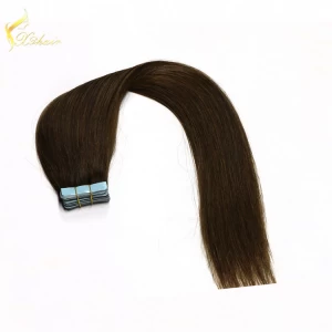 Cina Fast ship large stock double drawn kinky curly double tape hair extensions produttore