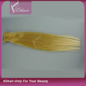 Китай Полный 7pcs установки головки 8 "-30" Natural запутывает свободно 30 цветов для выбора зажим в 100% Remy бразильский реал Наращивание волос человека производителя