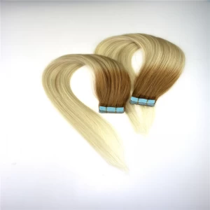 中国 Gold Seller products wholesale 100% unprocessed ombre hair Pu Tape human hair extensions 制造商