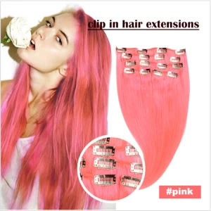 Chine Good quality factory sale Seamless Clip In Hair Extensions fabricant