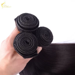 China Good raw hair material virgin brazilian 24 inch human hair weave extension Hersteller