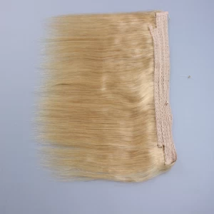 Китай Grade 6A 100% human remy flip in hair extension производителя