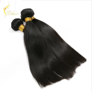 An tSín Grade AAAAAA hot sale tangle free wholesale virgin hair weft 1kg indian machine weft hair déantóir