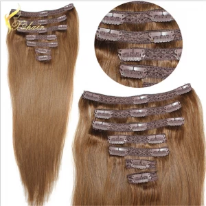 China Hair Extension Type and Silky Straight Wave Style balayage hair extension clip in hair for white women fabrikant