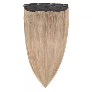 China Hair factory customized high quality 100% human hair wholesale flip in halo hair manufacturer