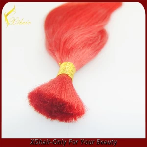 Chine Haute Qualité Extension de cheveux humains remy vierge de cheveux humaine vrac fabricant