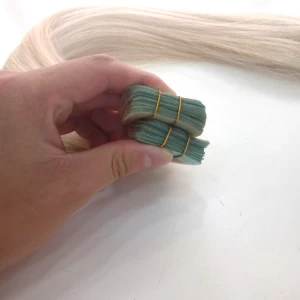 An tSín High Quality Wholesale Tape Hair Extensions, Hot Sell Hair Accessory, 100% Remy Tape in Hair Extensions déantóir