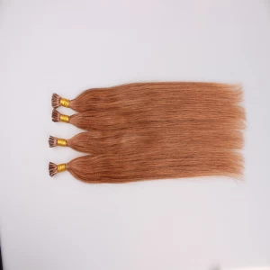 China High quality I tip human hair extension/nail tip hair wholesale fabricante