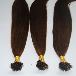 中国 高品質のナノ先端ナノビーズのヘアエクステンションバージンレミーインドブラジルペルーの毛 メーカー