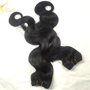 中国 High quality raw unprocessed grade 8a natural hair brazilian body wave hair 制造商
