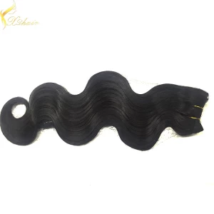 China High quality raw unprocessed grade 8a remy italian body wave hair fabrikant
