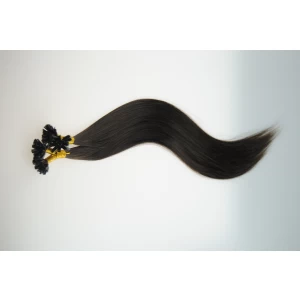 中国 Hot Sale Factory Wholesale Price Pre-Bonded Hair Extensions,I Tip/Stick Tip Human Hair For Black Woman,1g/stick Keratin Tip Hair メーカー