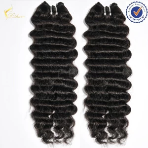 China Human Hair Weaves different types of expression curly weave hair for black women fabrikant
