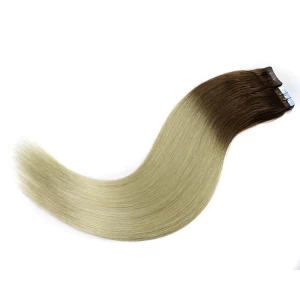 중국 In stock hot sale for black women PU tape in hair extensions 제조업체