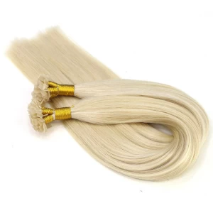 Cina In stock fashion hot sale fusion flat tip hair extensions produttore