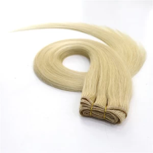 Chine In stock fashion hot sale grade 8A remy hair weft fabricant