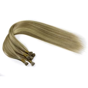 中国 In stock fashion hot sale grade 8A unprocessed I stick tip hair extensions 制造商