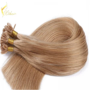 中国 Juancheng factory top quality italian bonds 0.9g 1g strand i tip hair extensions wholesale メーカー