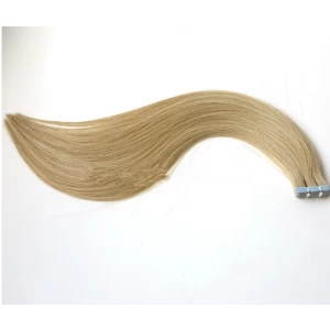 China Large Stock Top Quality Virgin Hair 100% Remy Human Double Drawn invisible Tape Hair Extensions manufacturer