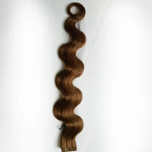 中国 Low price human hair extension 2.5g pu tape hair extension indian hair 制造商