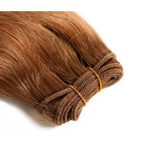 Китай Machine Weft Double Drawn Unprocessed Virgin Brazilian Hair производителя