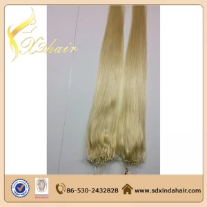 Китай Micro Loop Ring Brazilian Hair Extension производителя