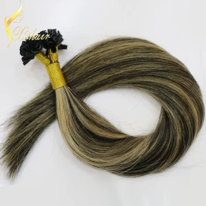Chine Most popular U tip hair,u shaped hair,nail hair extension fabricant