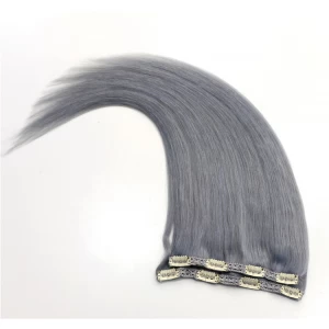 Chine New Arrival Direct Factory Trade assurance Hot Real Virgin Indian Clips Hair fabricant