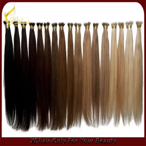 China Nieuwe collectie Remy Hair Pre-gebonden Nano Ring Tip Hair Extensions fabrikant