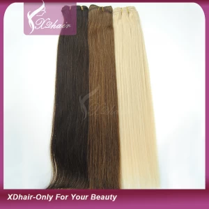 China Nieuw product 2015 Alibaba China Best verkopende producten Braziliaanse Human Hair Wholesale Hair Weave Hair Extension fabrikant