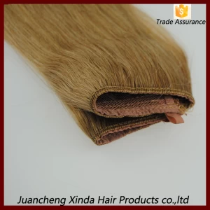 China New flip in hair extension Hot sell new product human hair flip in hair extension manufacturer
