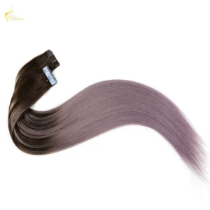 Cina New tape human hair invisible shade balayage full head original new design adhesive grade russian remy tape in hair extensions produttore