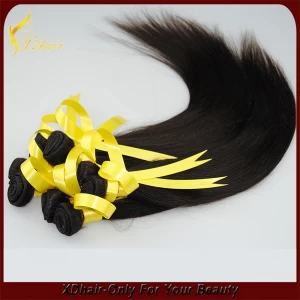 China No shedding and can be dyed brazilian virgin human hair weave factory wholesale manufacturer