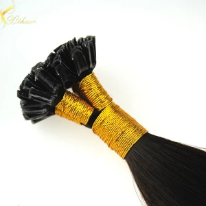 China One Donor 100% human hair factory price Remy I Tip Hair Extensions 100g Hersteller