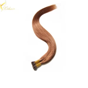 China One Donor 100% human hair factory price i tip remi hair extentions brazilian fabrikant
