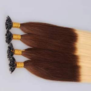 China Pre Bonded Keratin Nail U Tip Hair Extensions fabricante